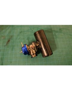 Blow off valve and pipe
